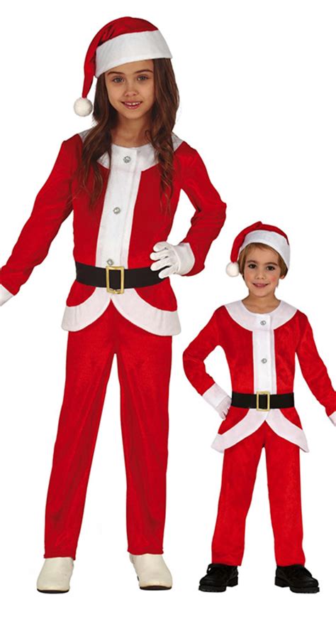 Kids Santa Claus Costume Tv Book And Film Costumes Mega Fancy Dress
