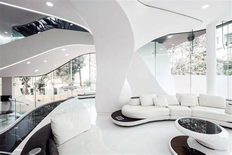 Futuristic Elastica Residence By Cadence Architects Interior