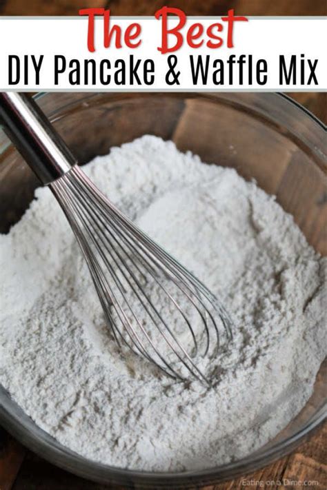 The mix serves as the foundation, while the additional ingredients determine the possibilities don't end there. Homemade Pancake Mix and Homemade Waffle Mix | Recipe | Best homemade pancakes, Homemade waffles ...