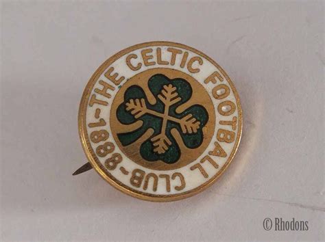 Celtic Football Club 1888 Supporters Club Enamel Lapel Pin Badge
