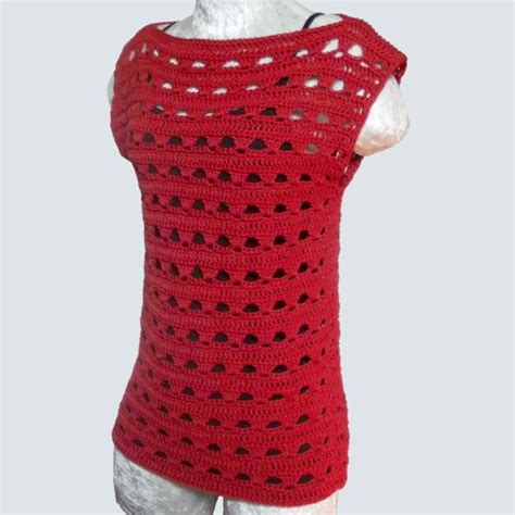 Free Pattern Stylish Simple And Easy To Make Crochet Summer Top