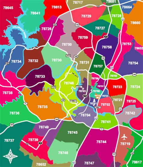33 Austin Zip Code Map Maps Database Source