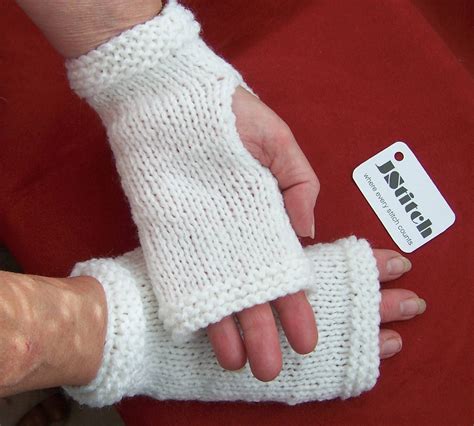 Wrist Warmers Hand Knitted Wrist Warmers Fingerless Mitts Etsy