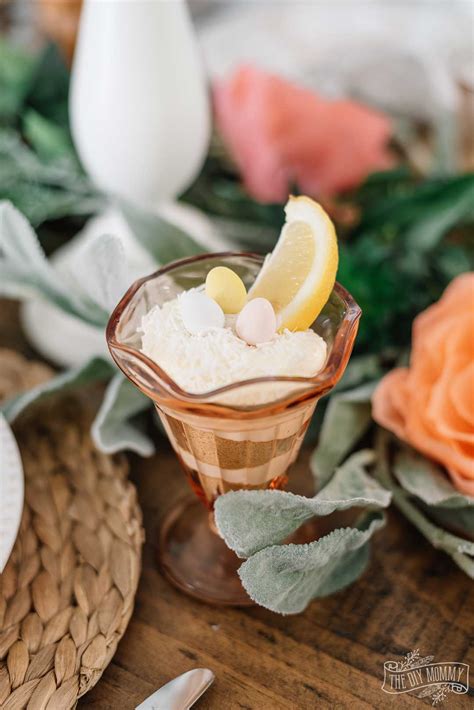 Leave the stuffy crystal trifle bowl to your aunt sandy. No-Bake Lemon Cheesecake Trifle for Easter Dessert | The DIY Mommy