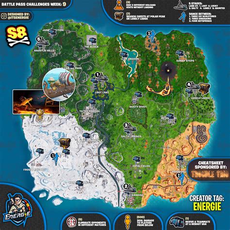 Season 8 Week 9 Challenges Available Now Fortnite News