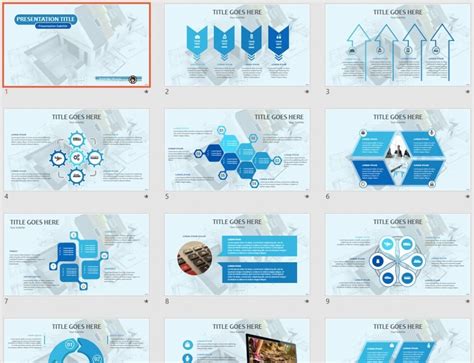 Architectural Concept Powerpoint 70071