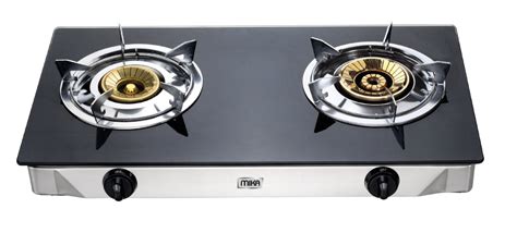 But everything has its pros and cons. Gas Stove, Table Top, Glass Top, Double Burner, Black ...