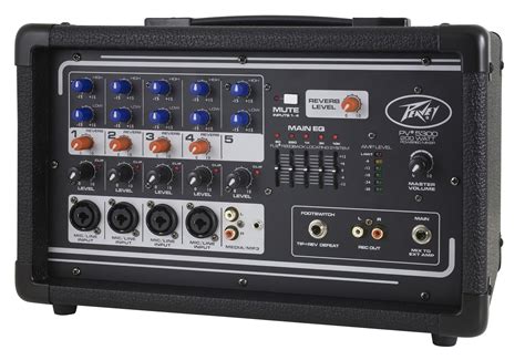 PV® 5300 All In One Powered Mixer | Peavey