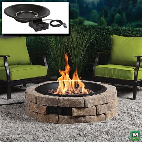 ) to ensure the burner ports stay clean. Building your very own fire pit isn't hard, especially when you use a Backyard Creations™ DIY 35 ...