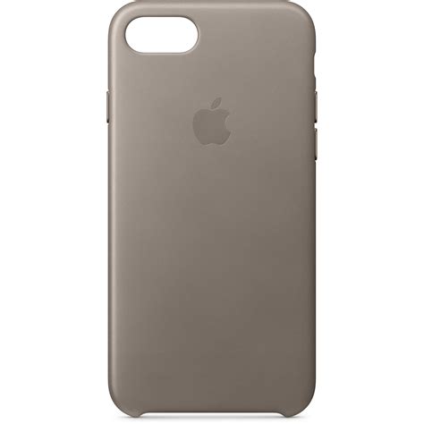 Apple Iphone 87 Leather Case Taupe Mqh62zma Bandh Photo Video