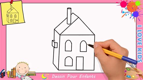 Comment Dessiner Une Maison Facilement Etape Par Etape Pour Enfants 4