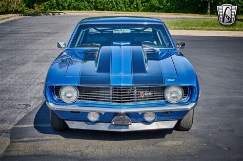 Blue 1969 Chevrolet Camaro 632 Cid V8 Automatic Available Now Used