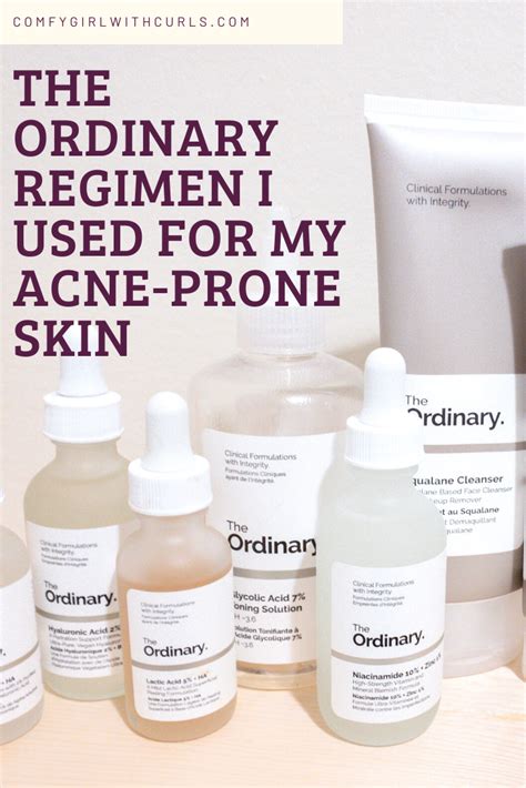 The Ordinary Acne Prone Skin Routine Beauty And Health