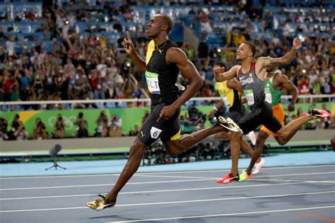 Usain Bolt Encadena Su Tercer Título Olímpico En Los 100 M