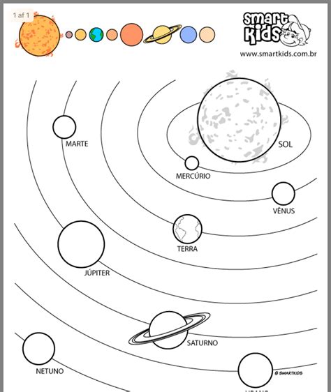 Figuras Para Colorir Do Sistema Solar Educa