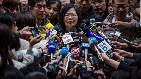 Taiwan Elects First Female President Cnn Video