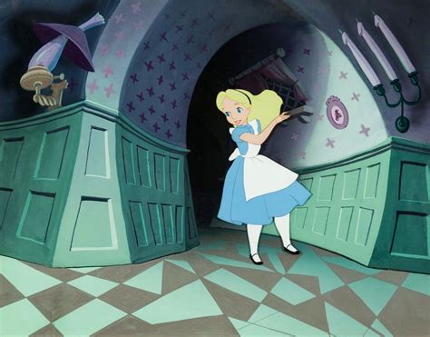 Alice In Wonderland Production Cel On Key Master Production