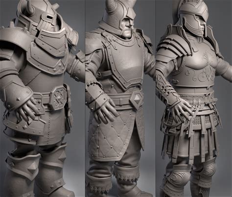 Artstation High Poly Models