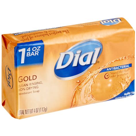 Dial Dia02401 Gold 4 Oz Deodorant Bar Soap 72case
