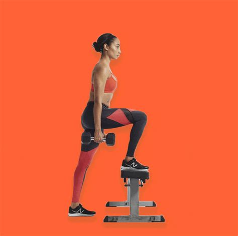 How To Do A Dumbbell Step Up For Seriously Toned Legs