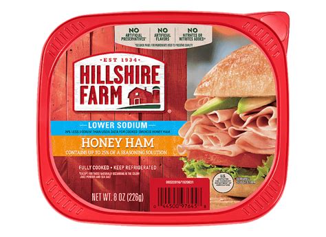 lower sodium honey ham hillshire farm® brand