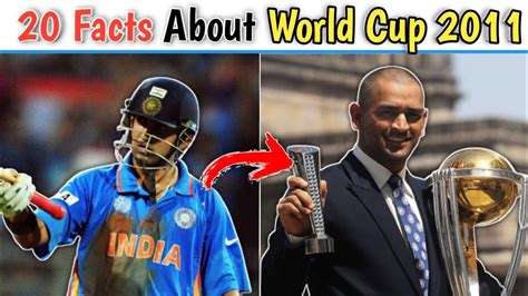 Amazing Facts About World Cup 2011 Cwc11 Unknown Facts Amazing