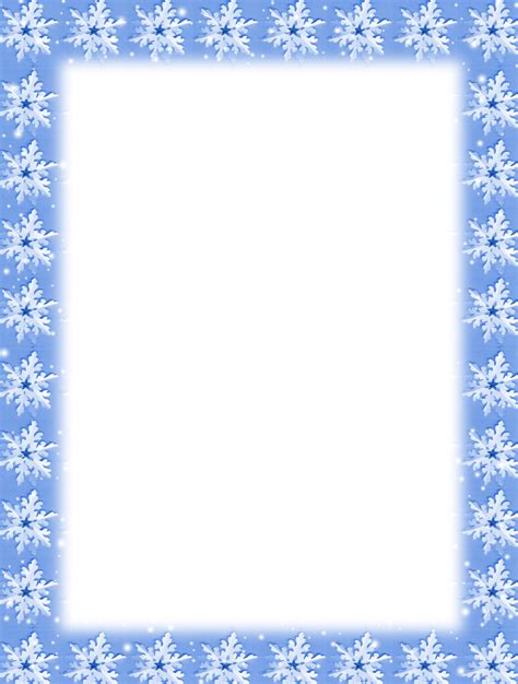 printable christmas snowflake stationery
