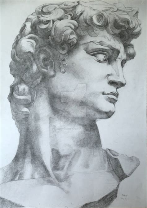 Michelangelo David Sketch By Alpaca King On Deviantart