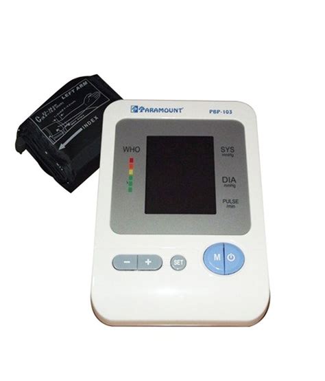 Paramount Digital Blood Pressure Monitor Arm Type With