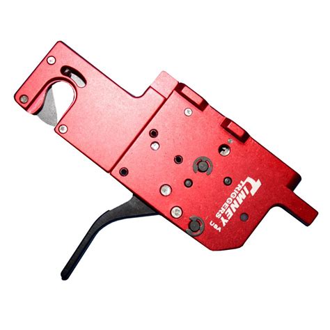 Timney Triggers Ruger Precision Rifle Two Stage Trigger Straight Black