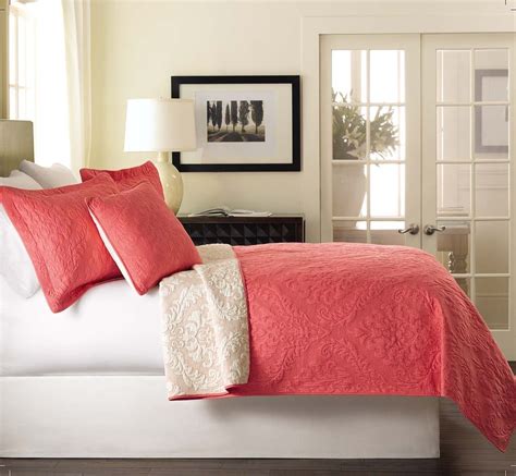 Coral bedding from crane & canopy. Coral Colored Comforter and Bedding Sets