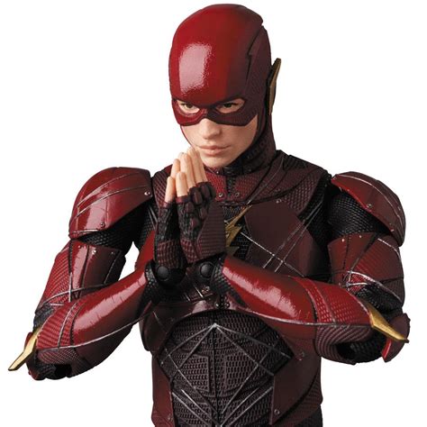 The Flash Actionfigur Mafex Justice League 16 Cm Sci Fi Corner