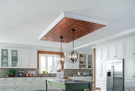 Dropped Ceiling Over Kitchen Island Things In The Kitchen