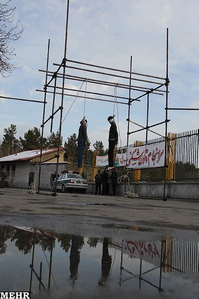 Two Men Publicly Hanged In Mashhad Northeastern Iran This Morning