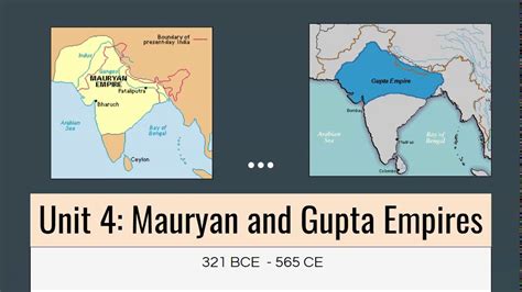 Indian Empires Maurya And Gupta Empires Youtube