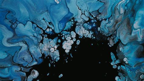 Download Wallpaper 2048x1152 Paint Liquid Fluid Art