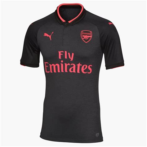 Arsenal 17 18 Home Away And Third Kits Released Footy Headlines
