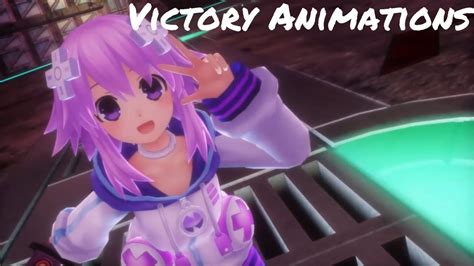 Megadimension Neptunia All Victory Animations YouTube