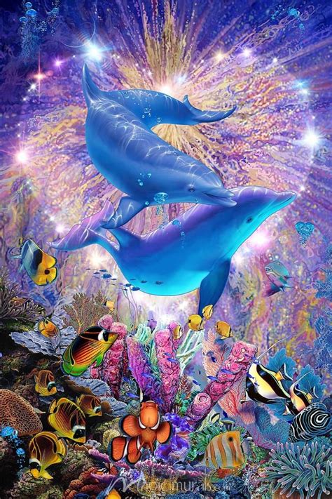 Dolphin Romance Dolphin Art Dolphin Images Dolphin Painting