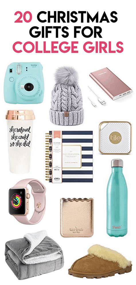 College students can spend four or more years in a home away from home, where they create a microcosm environment for their daily lives. Top 20 Christmas Gifts for College Girls - Inspired Her Way