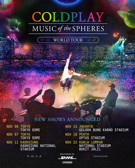 Clifton Lewis Coldplay World Tour 2022 Australia