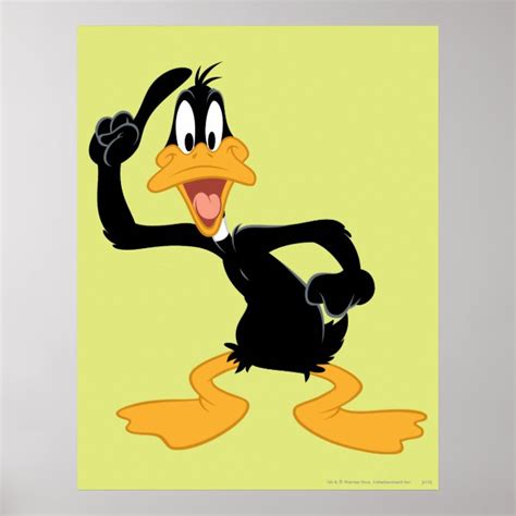 Daffy Duck With A Great Idea Poster
