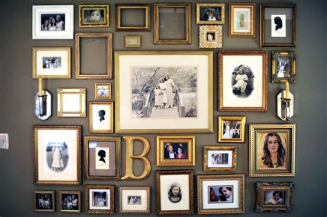 Wanting What I Have A Home Tour With Images Frames On Wall Gold