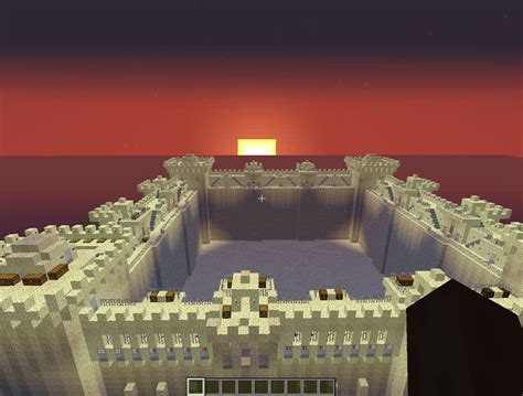 Ender Stone Castle Minecraft Map