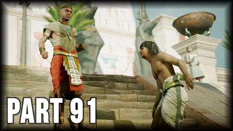 Assassins Creed Origins 100 Walkthrough Part 91 PS4 Side Quest