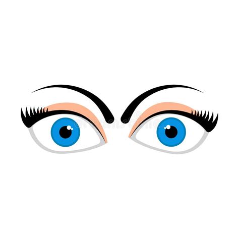 Isolated Angry Eyes Stock Vector Illustration Of Look 132205839