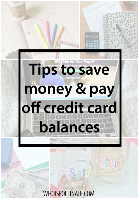 Tips To Save Money And Pay Off Credit Card Balances Pollinate Media Group