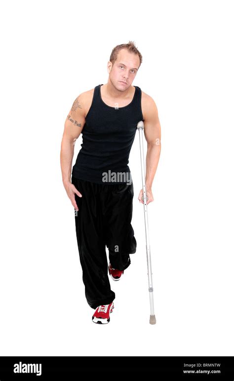 Broken Leg Man Hi Res Stock Photography And Images Alamy