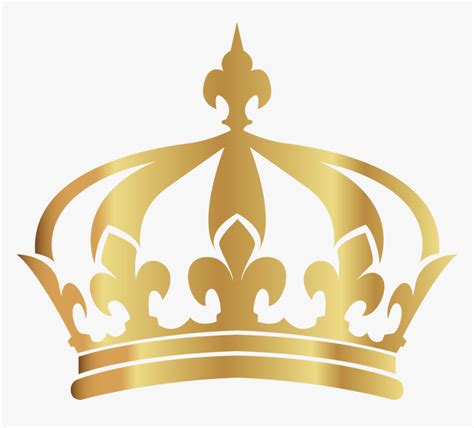 Vector Hand Painted Gold Crown Png Download Transparent Background