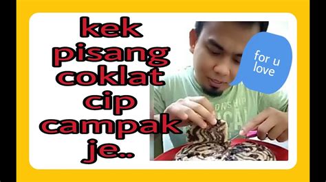 1 cawan butter 1 dan 3/4 cawan gula halus 2 setengah tepung gandum 1 setengah cawan susu coklat ( pakai yg dutch lady. resepi..kek pisang coklat cip.untuk SI ISTERI... - YouTube